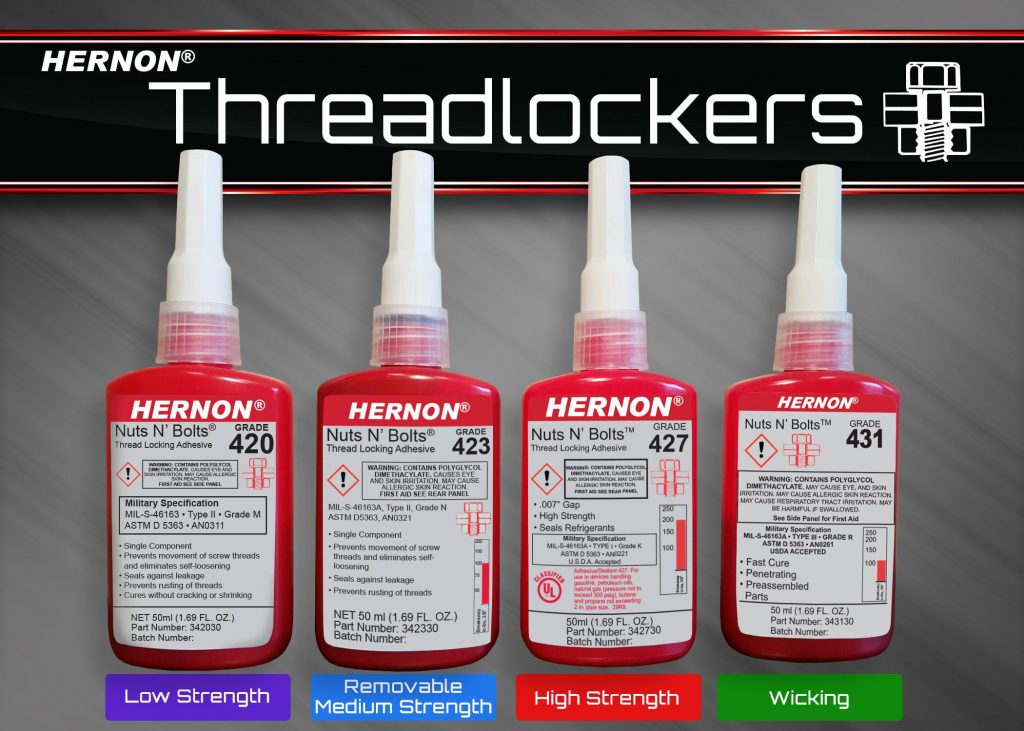 Medium Strength Thread Locker 1226 Blue CTA Ltd