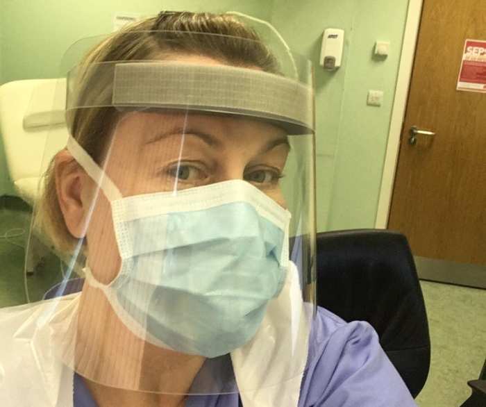 Safety face visor mask PPE UK stock
