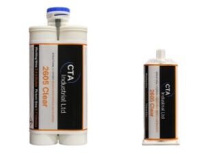 Epoxy adhesive for bonding plastics