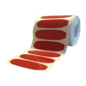 Adhesive tape die cut on a removable liner