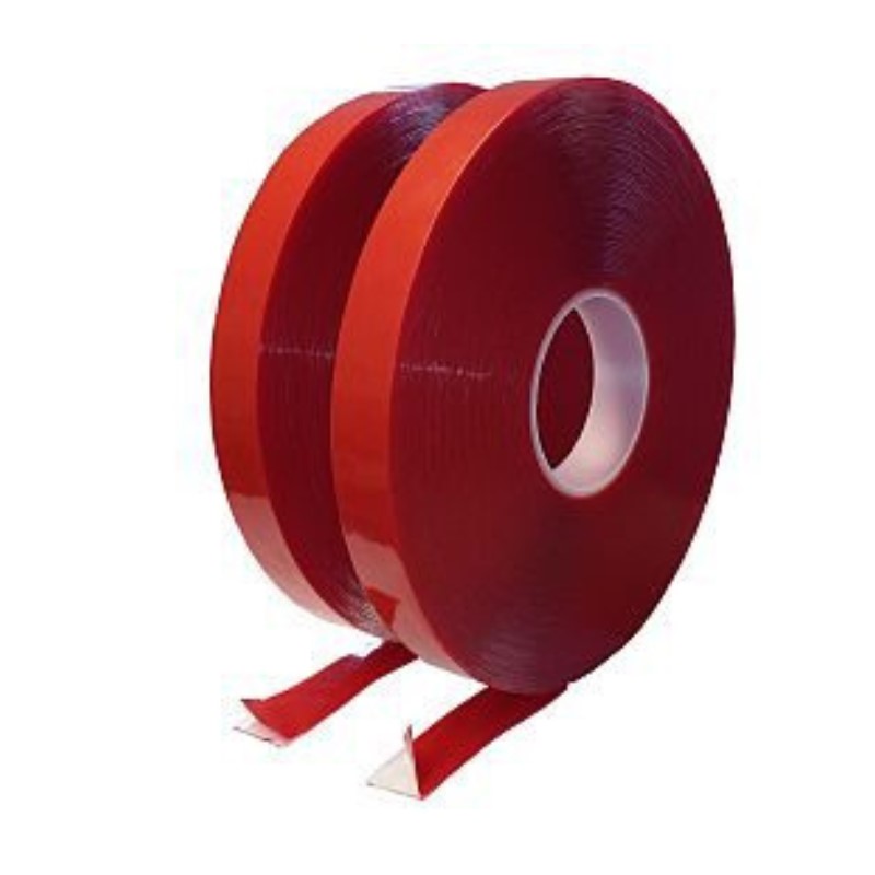 Foamed tape used for internal and external applications