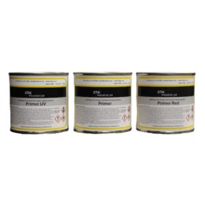 Primers used to prep a surface before applying tapes and adhesives