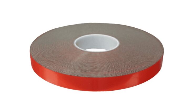 Tape used on powder coat surfaces