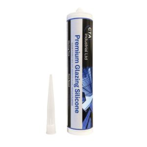 Glazing silicone for glass