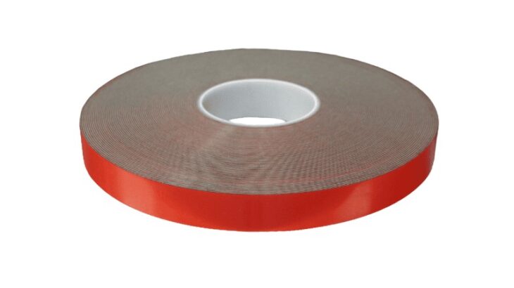 Tape designed for self extinguishing properties