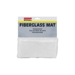A fibreglass mat for body repair