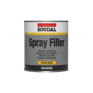 A sprayable filler for body repair