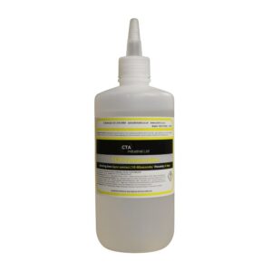 A wicking grade cyanoacrylate adhesive
