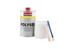 A polyester resin for body repair.