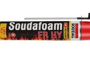 A high-yield, fire-rated, one-component expanding polyurethane foam filler.