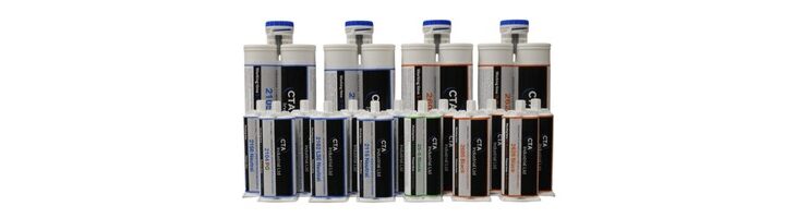 A selection of two part structural adhesives by CTA Industrial Ltd
