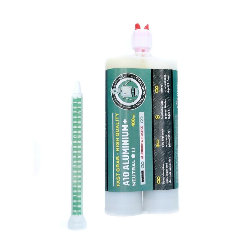 A structural adhesive for metal