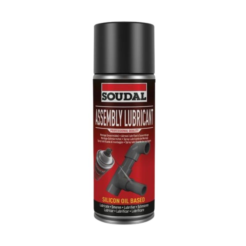 A spray that acts as a lubricant for parts